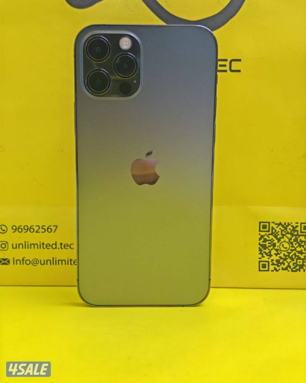 ايفون 12 برو 128 جيجا رمادي بطارية 78% مستعمل نظيف iPhone 12 Pro2