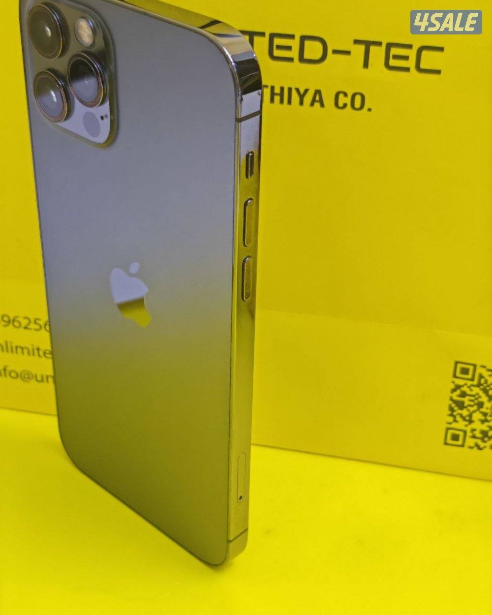 ايفون 12 برو 128 جيجا رمادي بطارية 78% مستعمل نظيف iPhone 12 Pro7