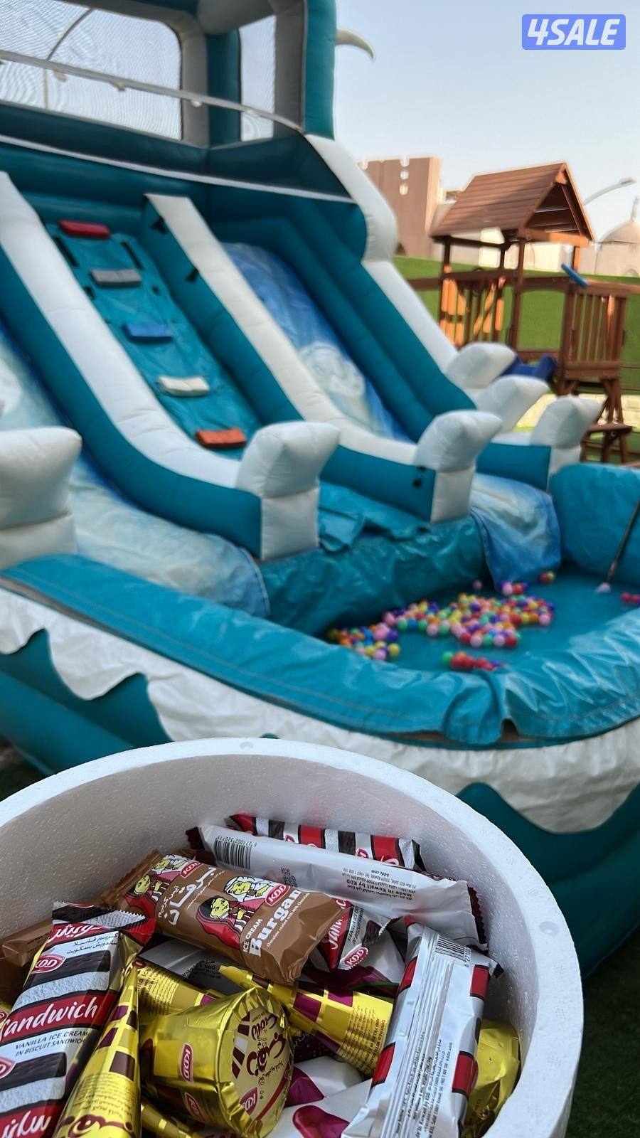 للبيع نطاطيه مائيه العدد 22