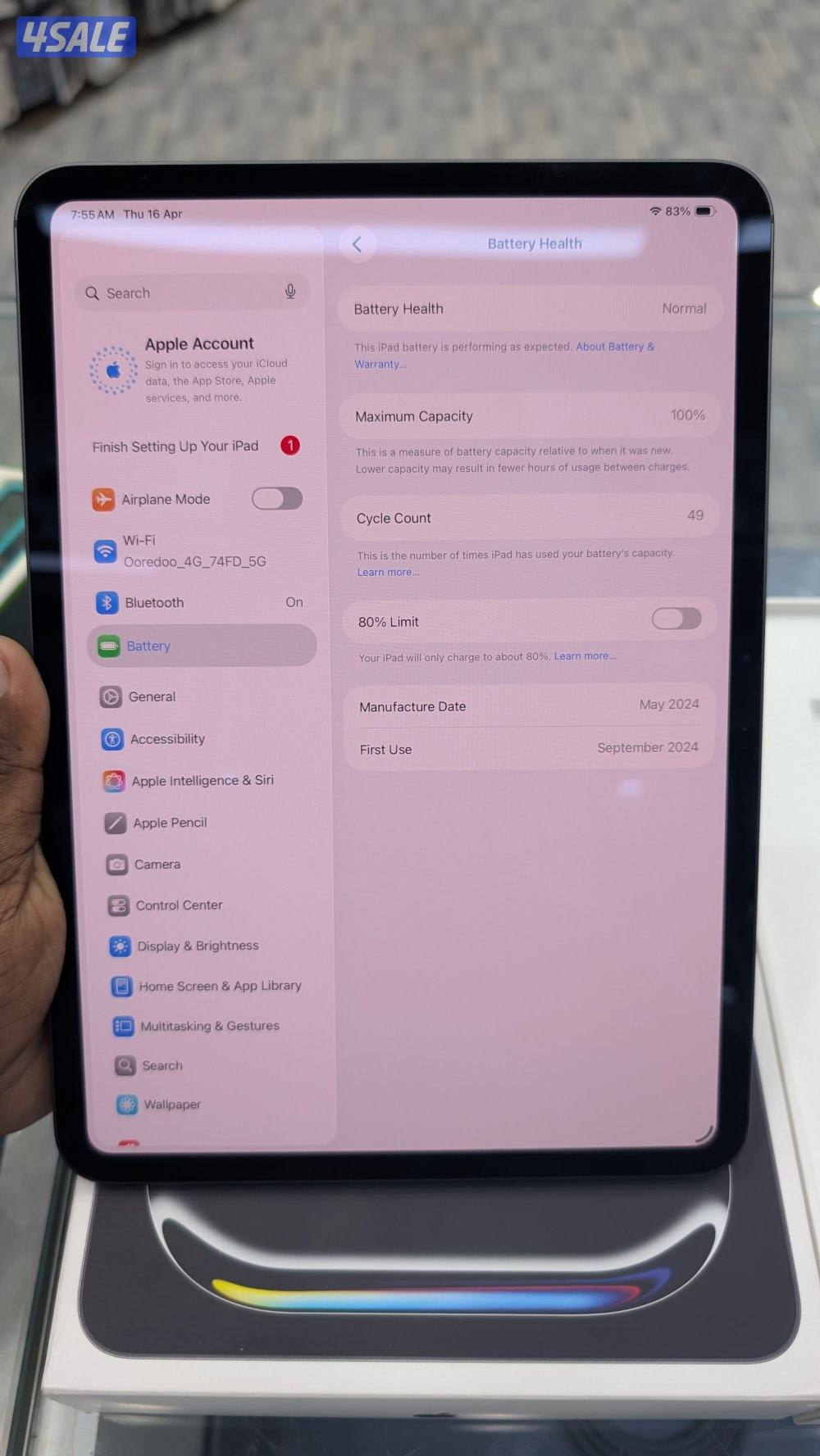 Apple iPad pro M4 (11 inch)5