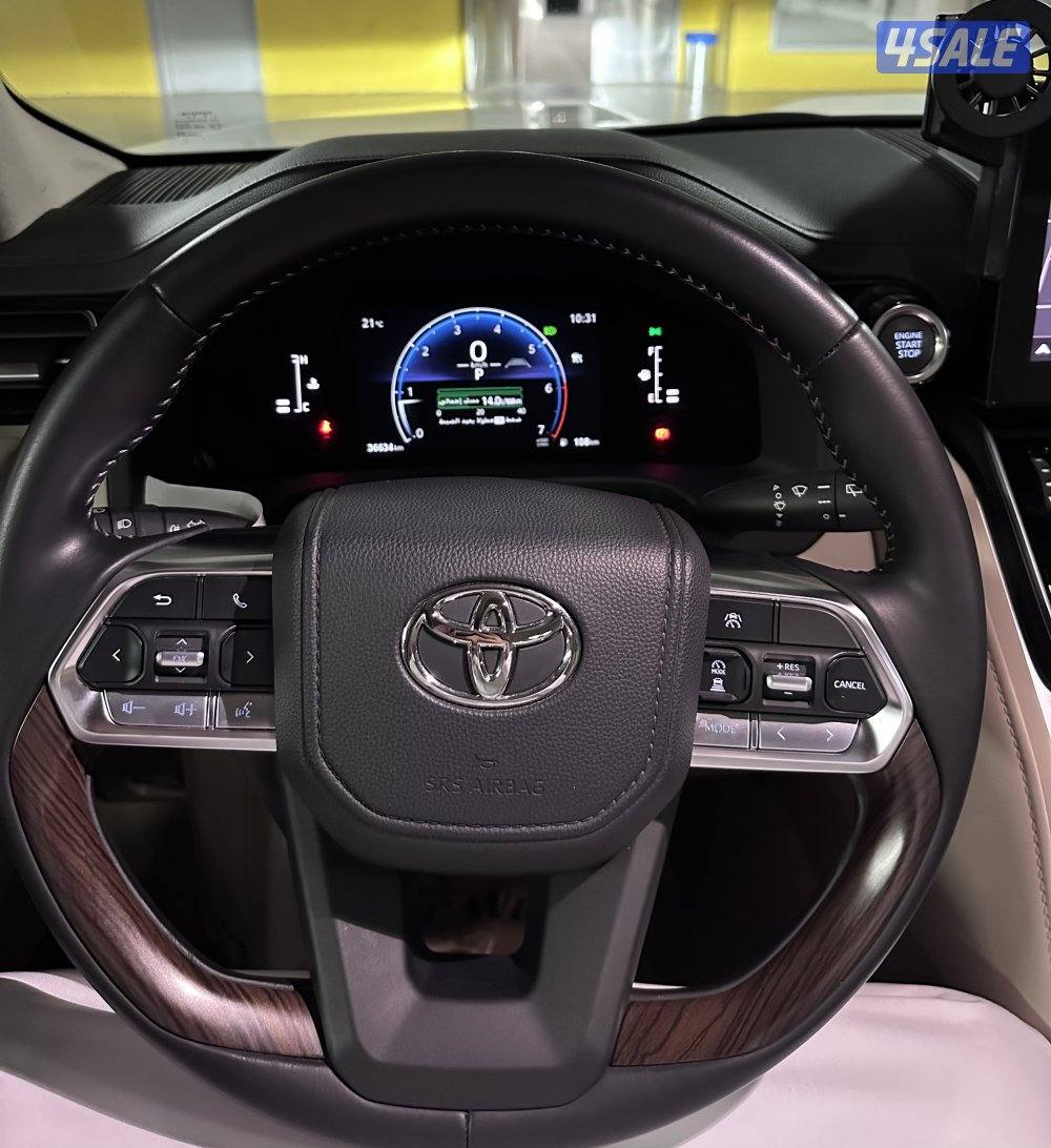 لاند كروزر وارد الساير جكسار ايرو اس 2025 بدون تيربو8