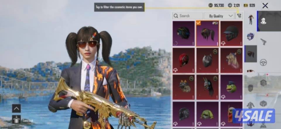 حسابات ببجي منوعه ~ سكار كل مسج😈🔥3