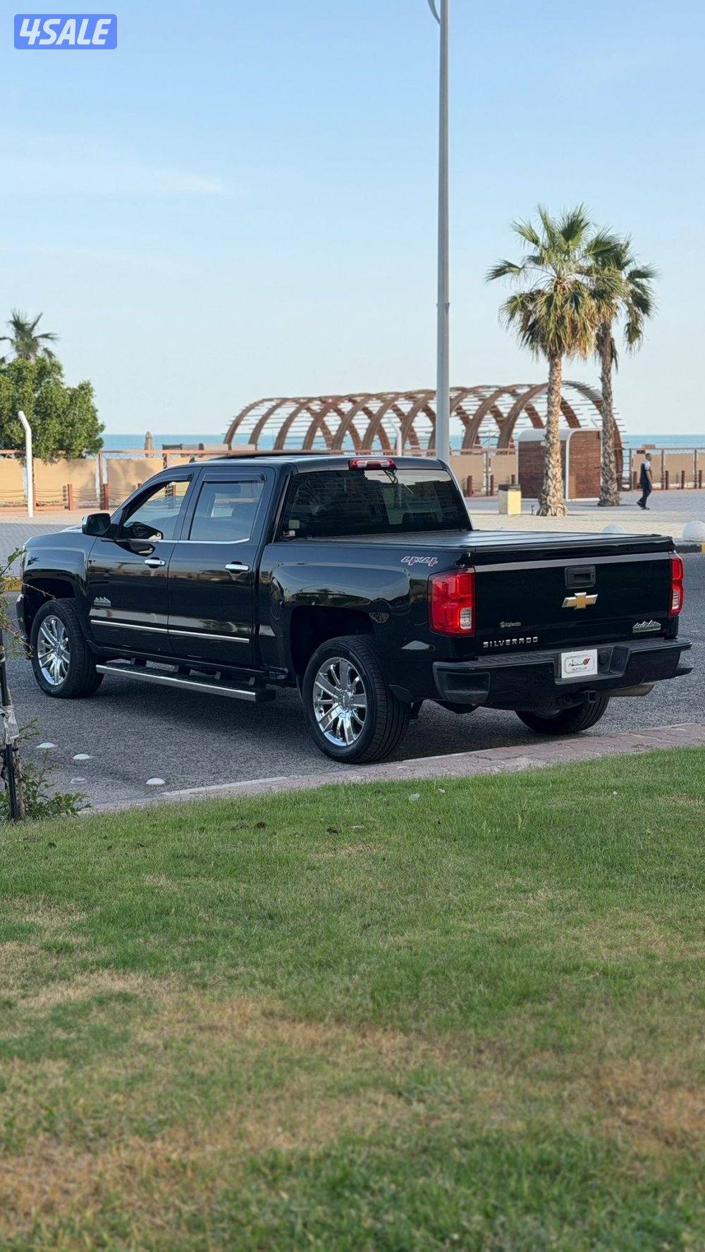 سلفرادو هاي كانتري موديل 2016 / صبغ الوكاله3