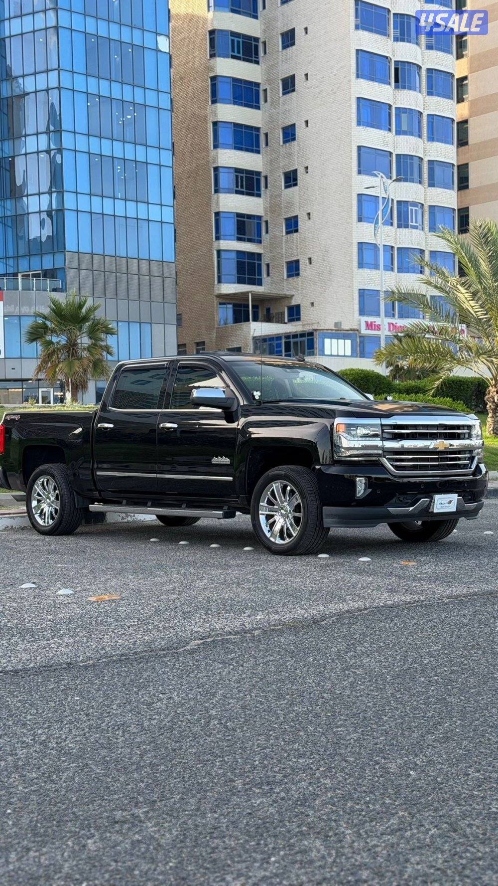 سلفرادو هاي كانتري موديل 2016 / صبغ الوكاله4