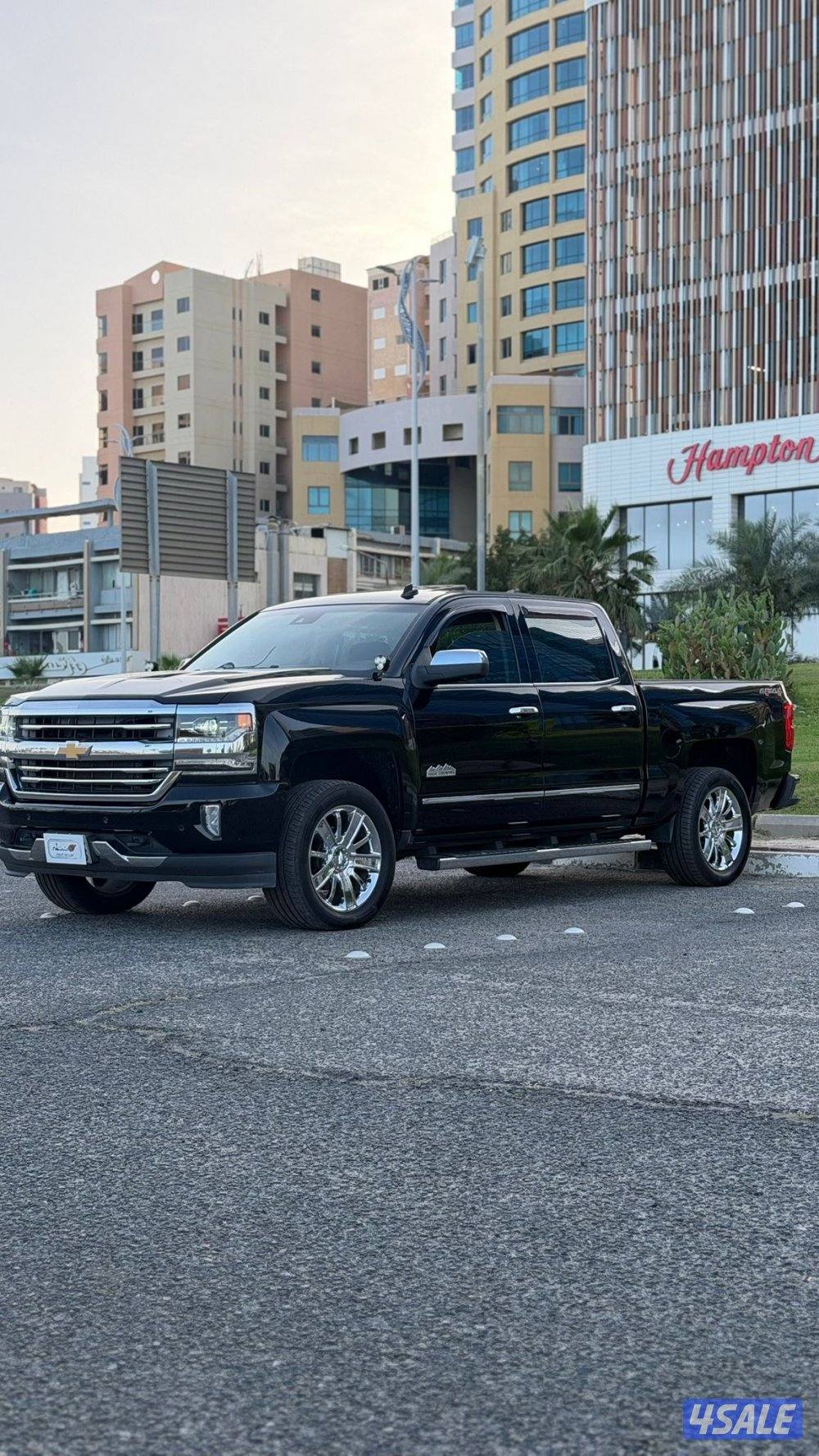 سلفرادو هاي كانتري موديل 2016 / صبغ الوكاله6