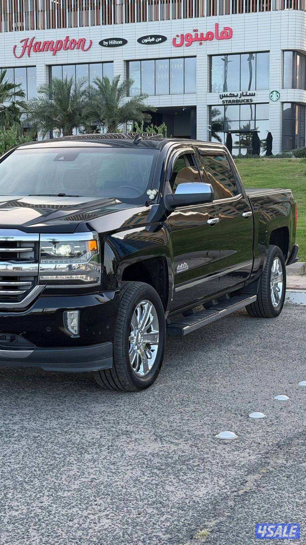 سلفرادو هاي كانتري موديل 2016 / صبغ الوكاله7