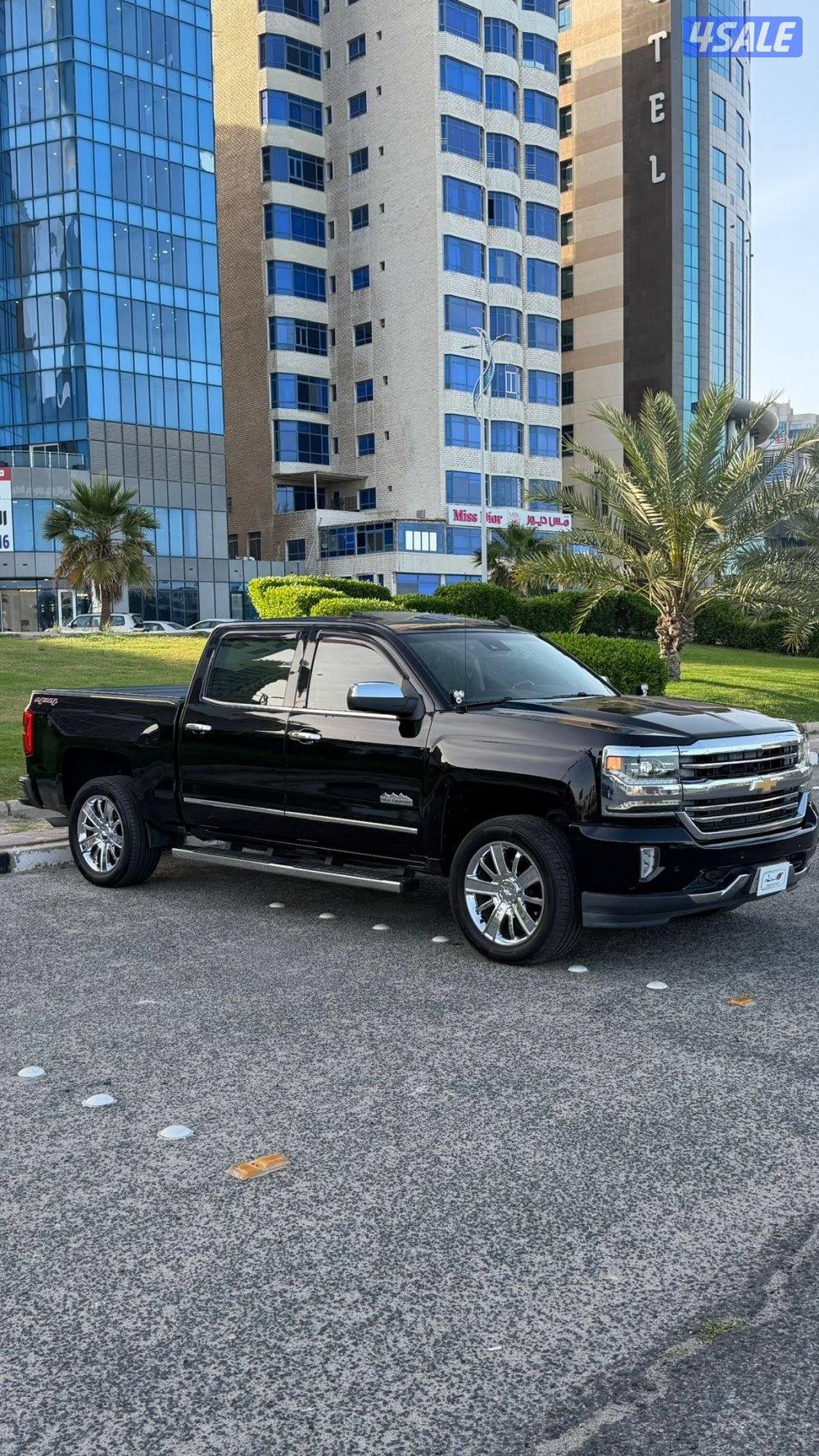 سلفرادو هاي كانتري موديل 2016 / صبغ الوكاله9