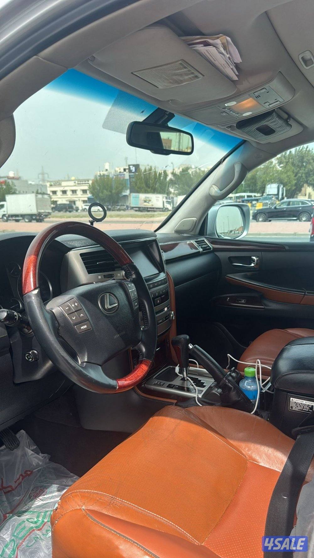 جيب لكزس 2013 تان درجه اوله ماشي 490 فحص بصور2