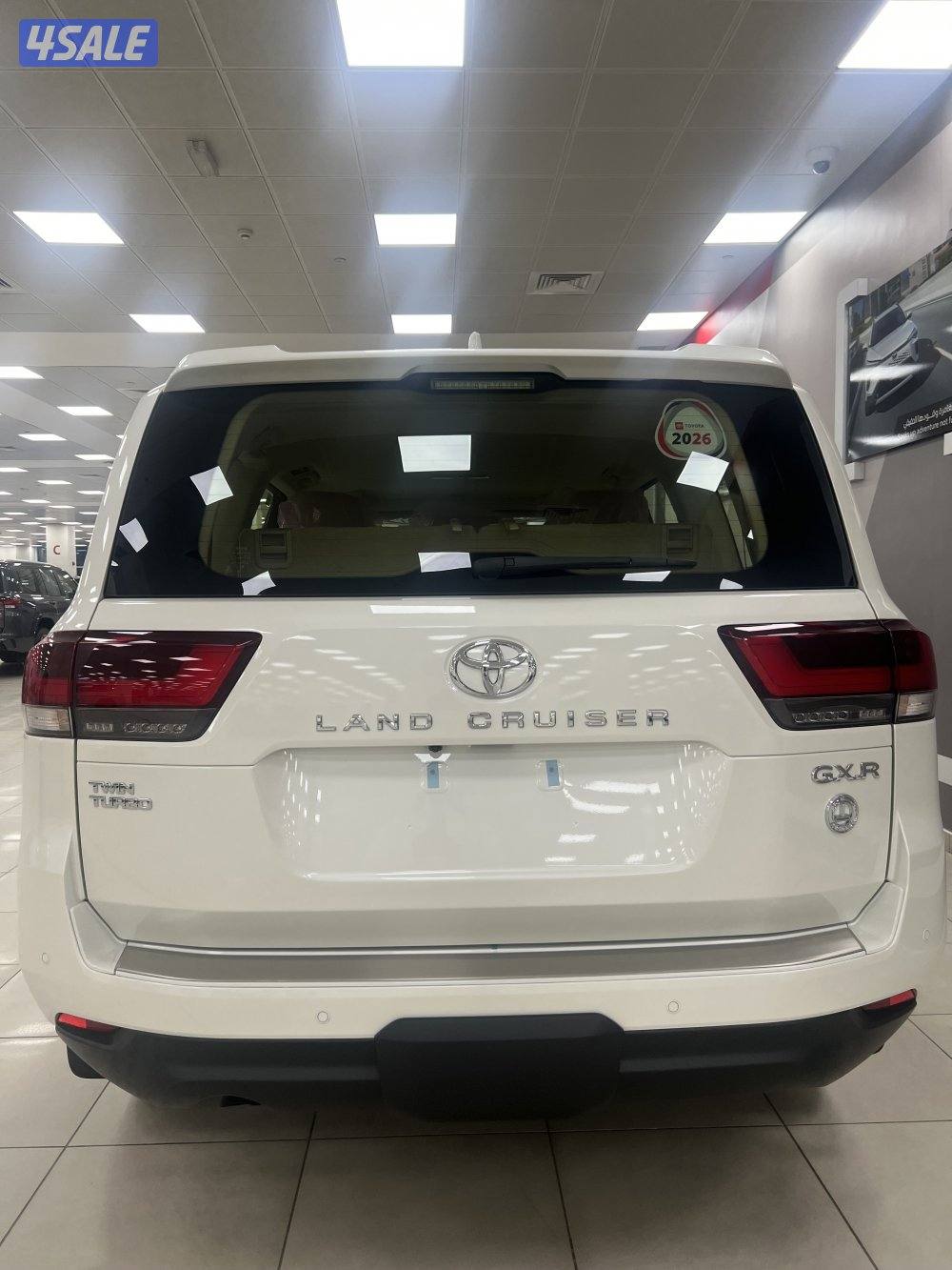 لاندكروزر توين تيربو رنق 18 GXR 2026 أصفار2