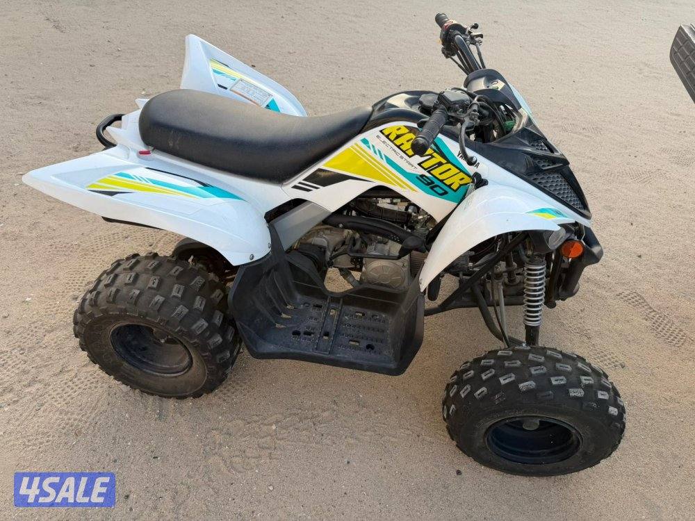Yamaha raptor 90 for sale like new only used few hours0