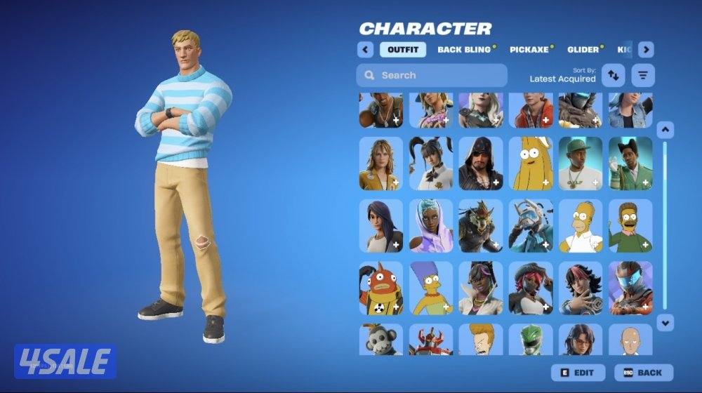 حساب فورت نايت للبيع قابل للمفاوضات1