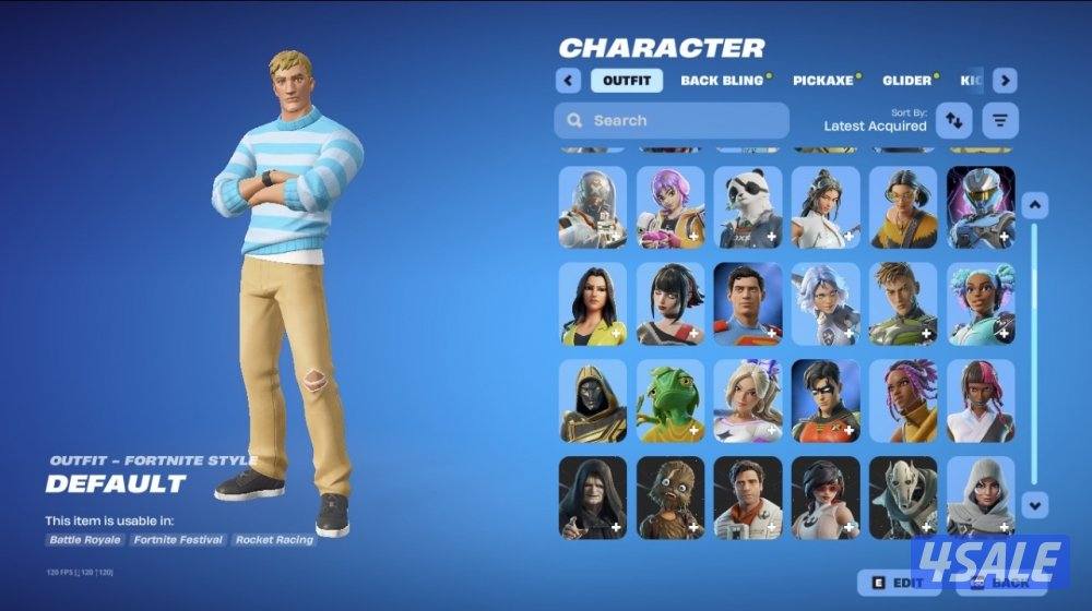 حساب فورت نايت للبيع قابل للمفاوضات2