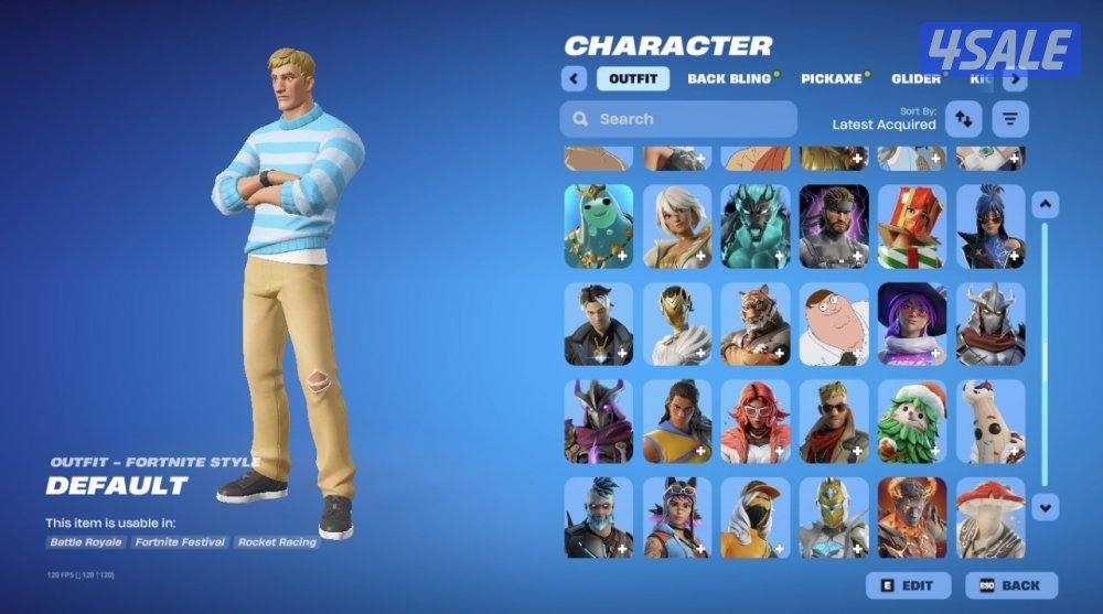 حساب فورت نايت للبيع قابل للمفاوضات3