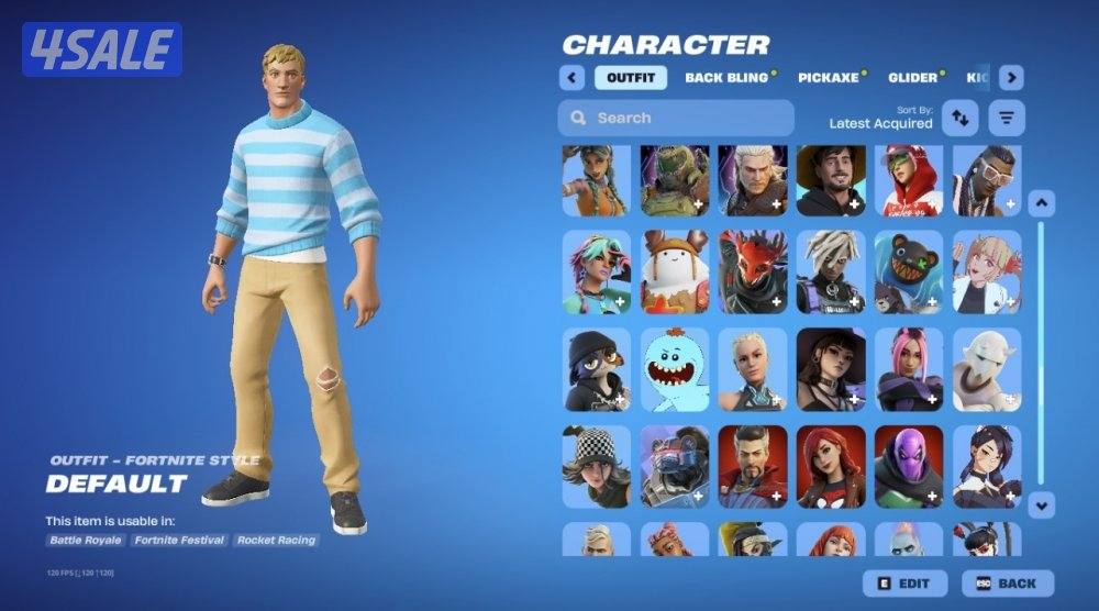 حساب فورت نايت للبيع قابل للمفاوضات6