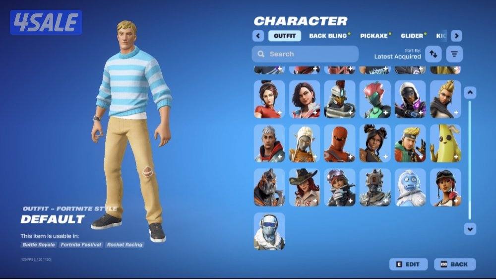 حساب فورت نايت للبيع قابل للمفاوضات7