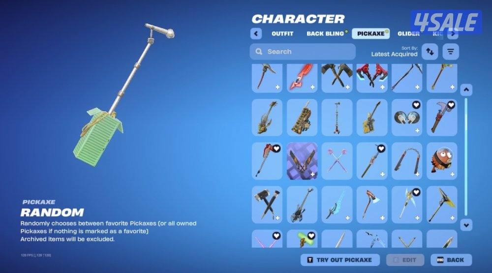 حساب فورت نايت للبيع قابل للمفاوضات10