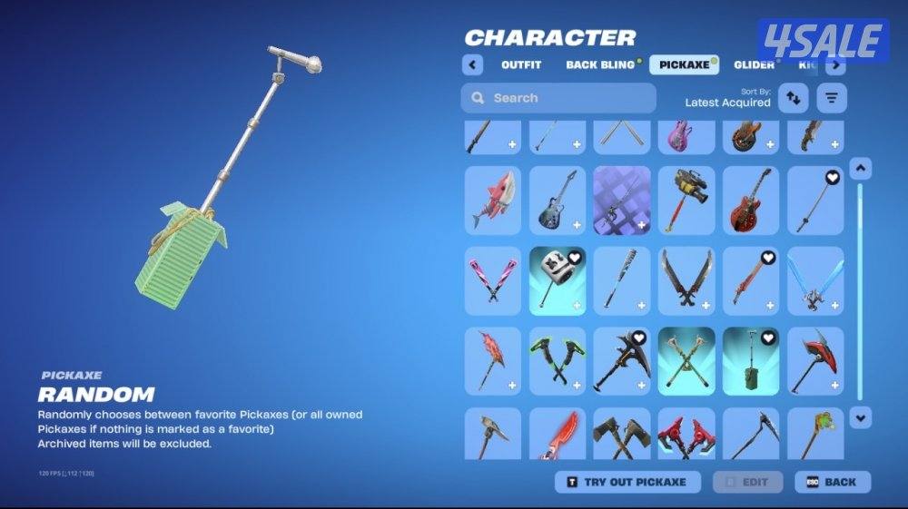 حساب فورت نايت للبيع قابل للمفاوضات11