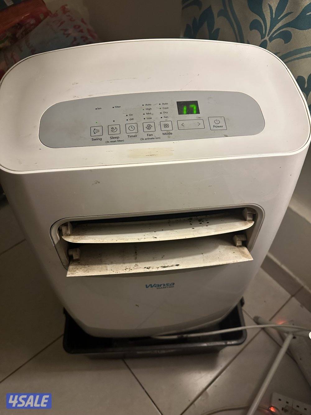 للبيع مكيف متنقل نوع ونسا مع ريموت بارد جدا2