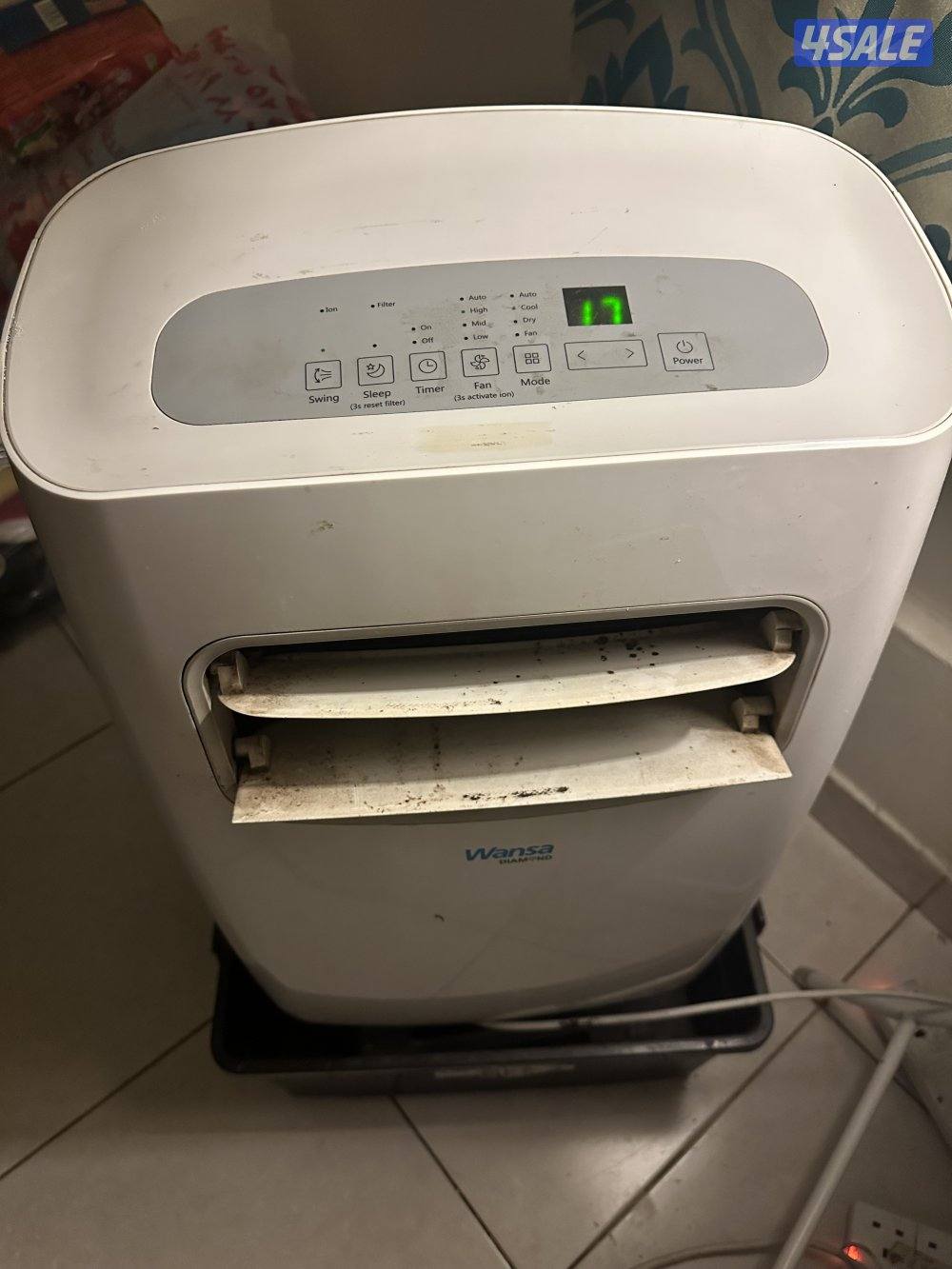 للبيع مكيف متنقل نوع ونسا مع ريموت بارد جدا3