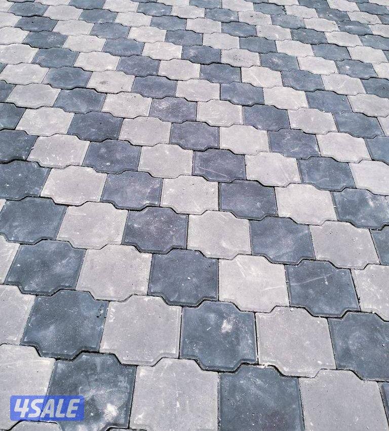 معلم بلاط متداخل وكربستون وكاشي ومصفت سيارات وصبت موزاييك ارضيات4