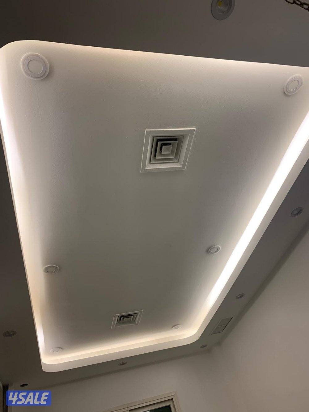 لجميع اعمال الجبس بورد والديكورات وبديل الخشب والرخام والشيبور الاصباغ0