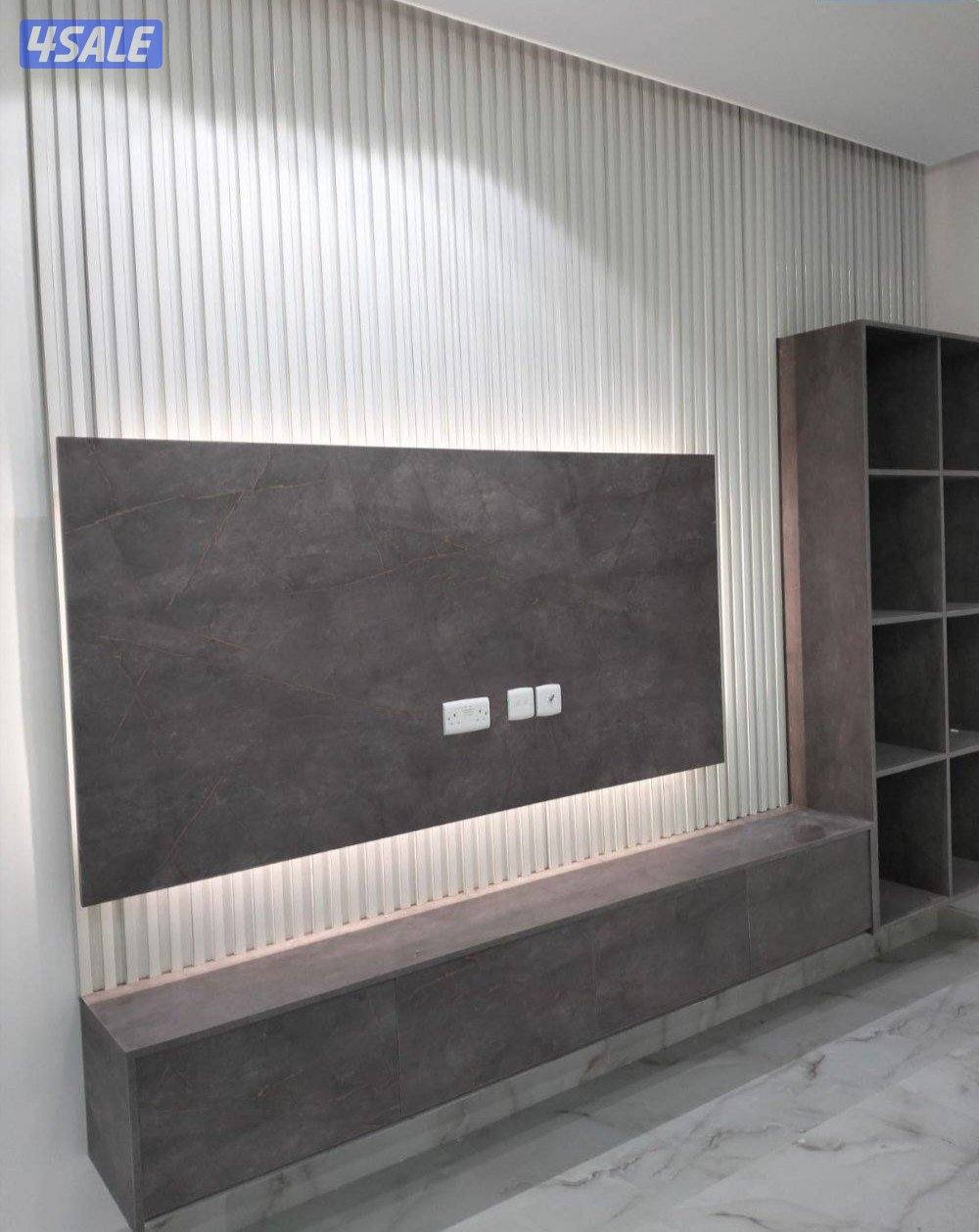 لجميع اعمال الجبس بورد والديكورات وبديل الخشب والرخام والشيبور الاصباغ4