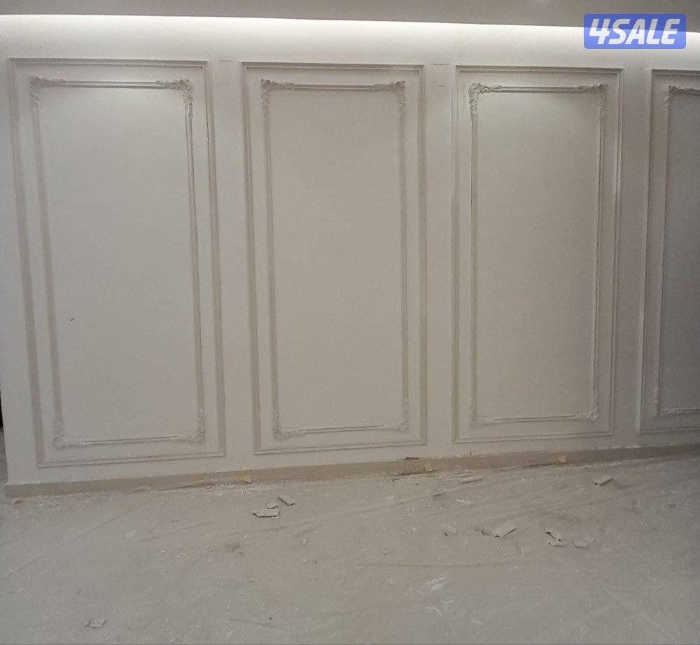لجميع اعمال الجبس بورد والديكورات وبديل الخشب والرخام والشيبور الاصباغ6