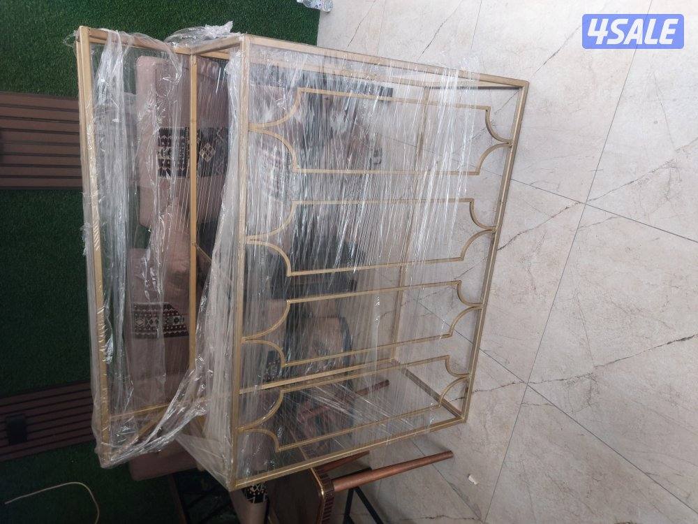 طاوله وسط وكنسول و٦ طاولات رخام جاهزين لتوصيل حاله ممتاذه4