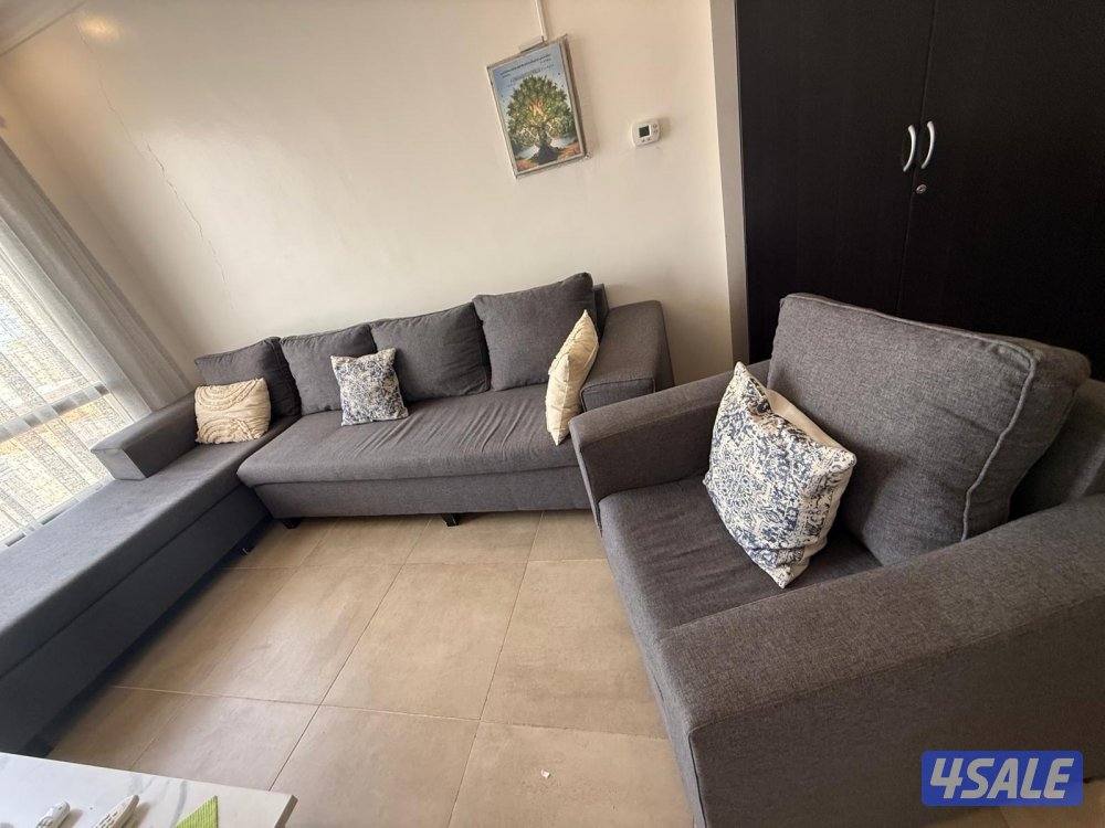 كنب للبيع(ضع سعرك) كنبة حرف L وكنبة مفرد0