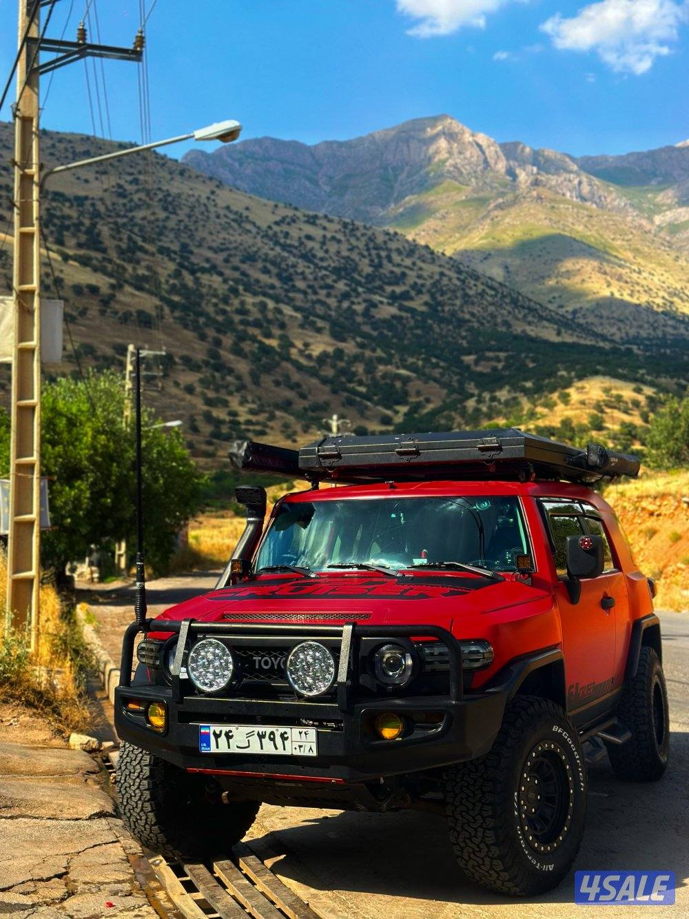 للبيع fj مجهز3