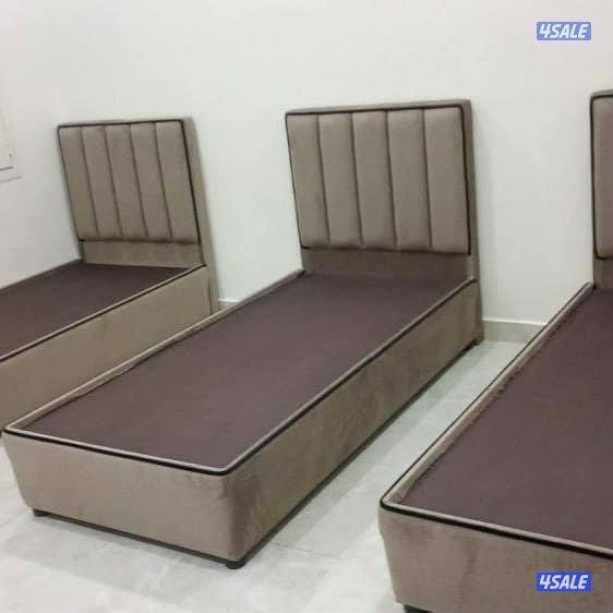 سرير نفر مقاس 90 في190مع الفرشه مع التوصيل السعر 40 دينار4