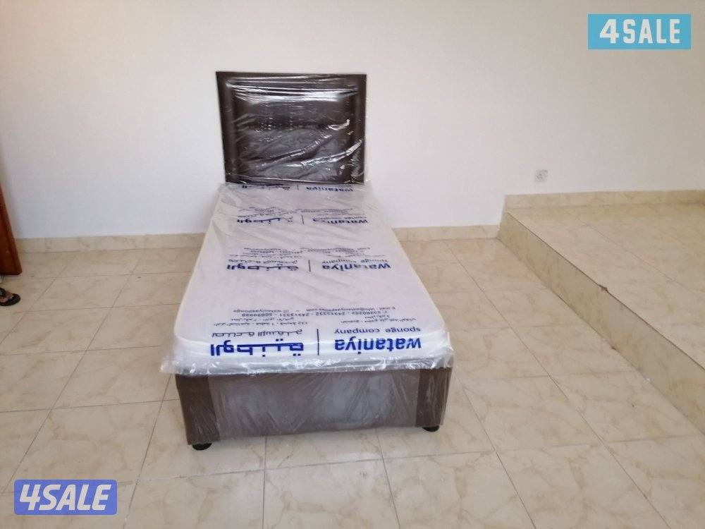 سرير نفر مقاس 90 في190مع الفرشه مع التوصيل السعر 40 دينار8