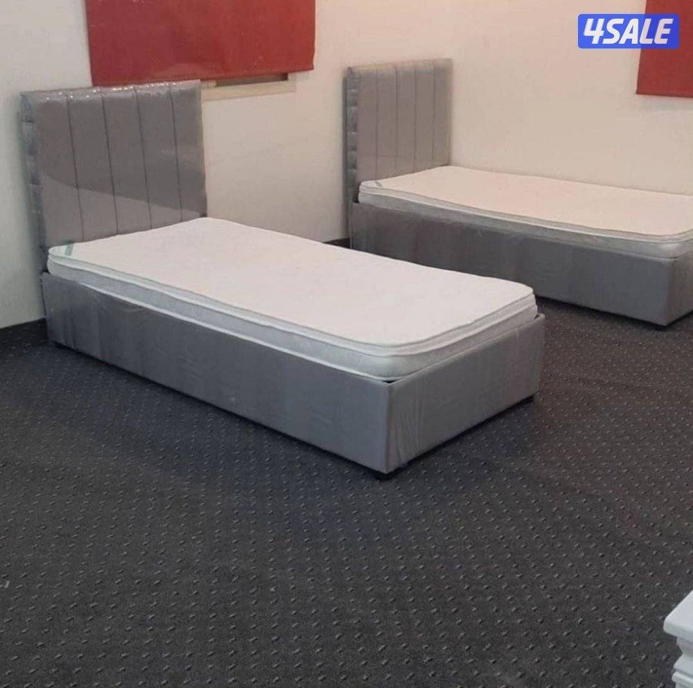 سرير نفر مقاس 90 في190مع الفرشه مع التوصيل السعر 40 دينار10