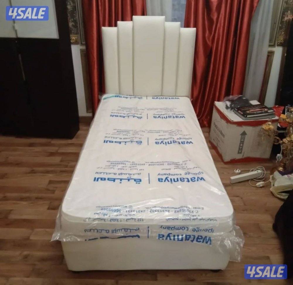 سرير نفر مقاس 90 في190مع الفرشه مع التوصيل السعر 40 دينار11