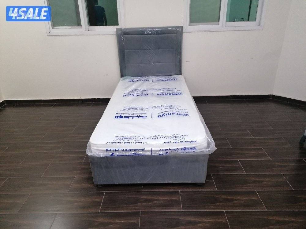 سرير نفر مقاس 90 في190مع الفرشه مع التوصيل السعر 40 دينار12