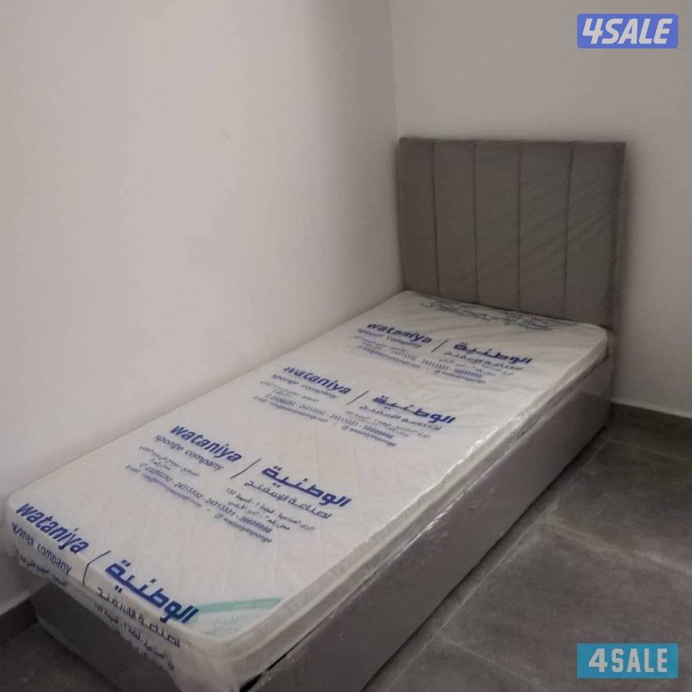 سرير نفر مقاس 90 في190مع الفرشه مع التوصيل السعر 40 دينار13