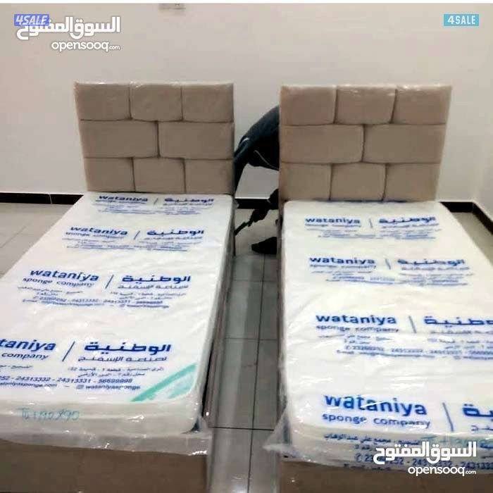 سرير نفر مقاس 90 في190مع الفرشه مع التوصيل السعر 40 دينار15