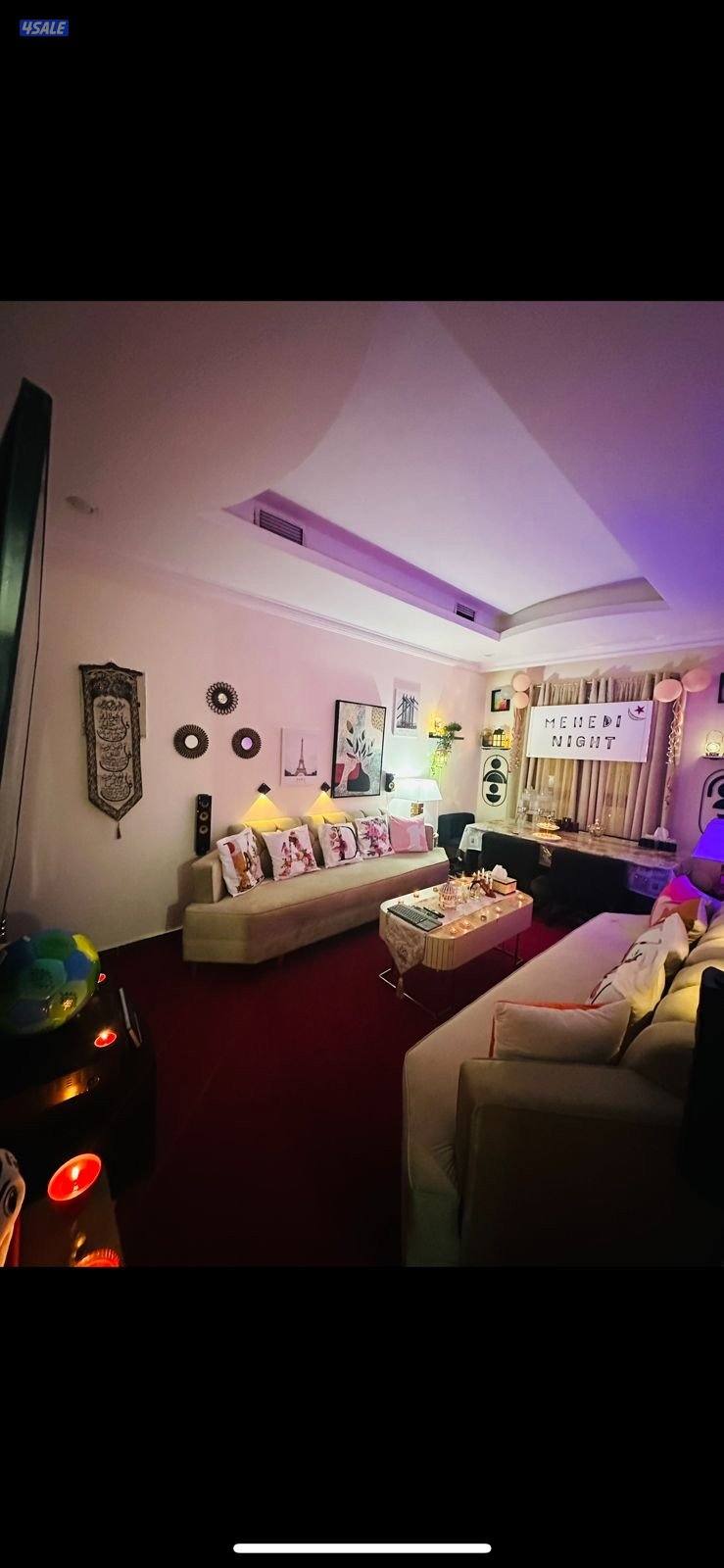 Sofa with center table1