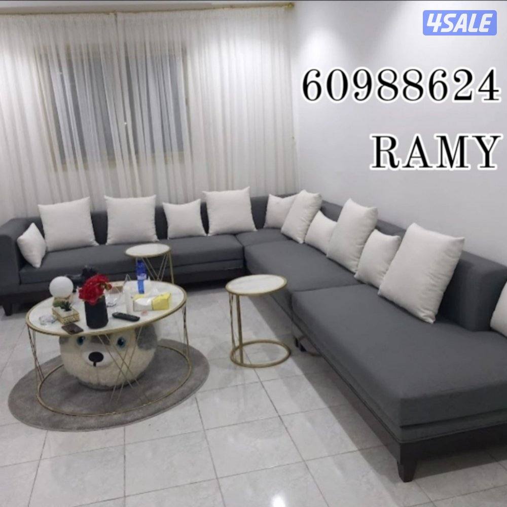 تفصال وتنجيد الجلسه وستائر0