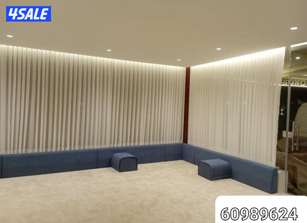 تفصال وتنجيد الجلسه وستائر12