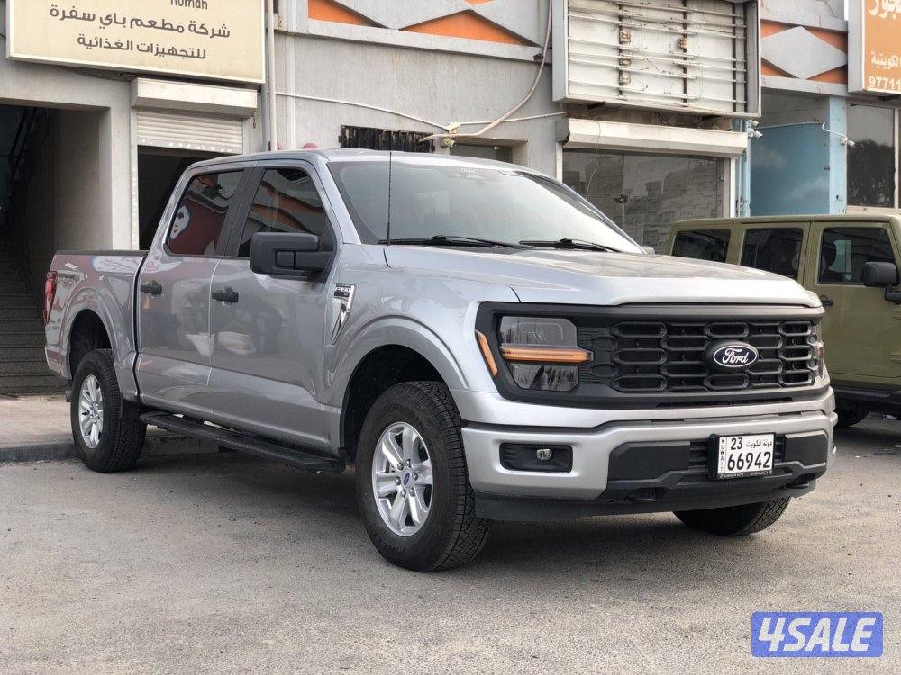 فورد F150 ٢٠٢٤ الغانم عداد ٥ الاف شرط الفحص صبغ وكاله غمارتين FX40