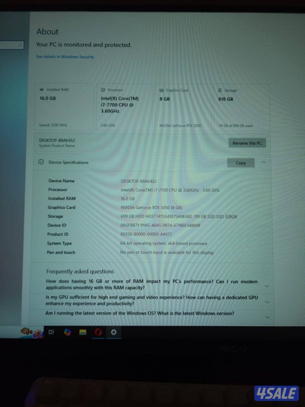 للبيع بيسي7