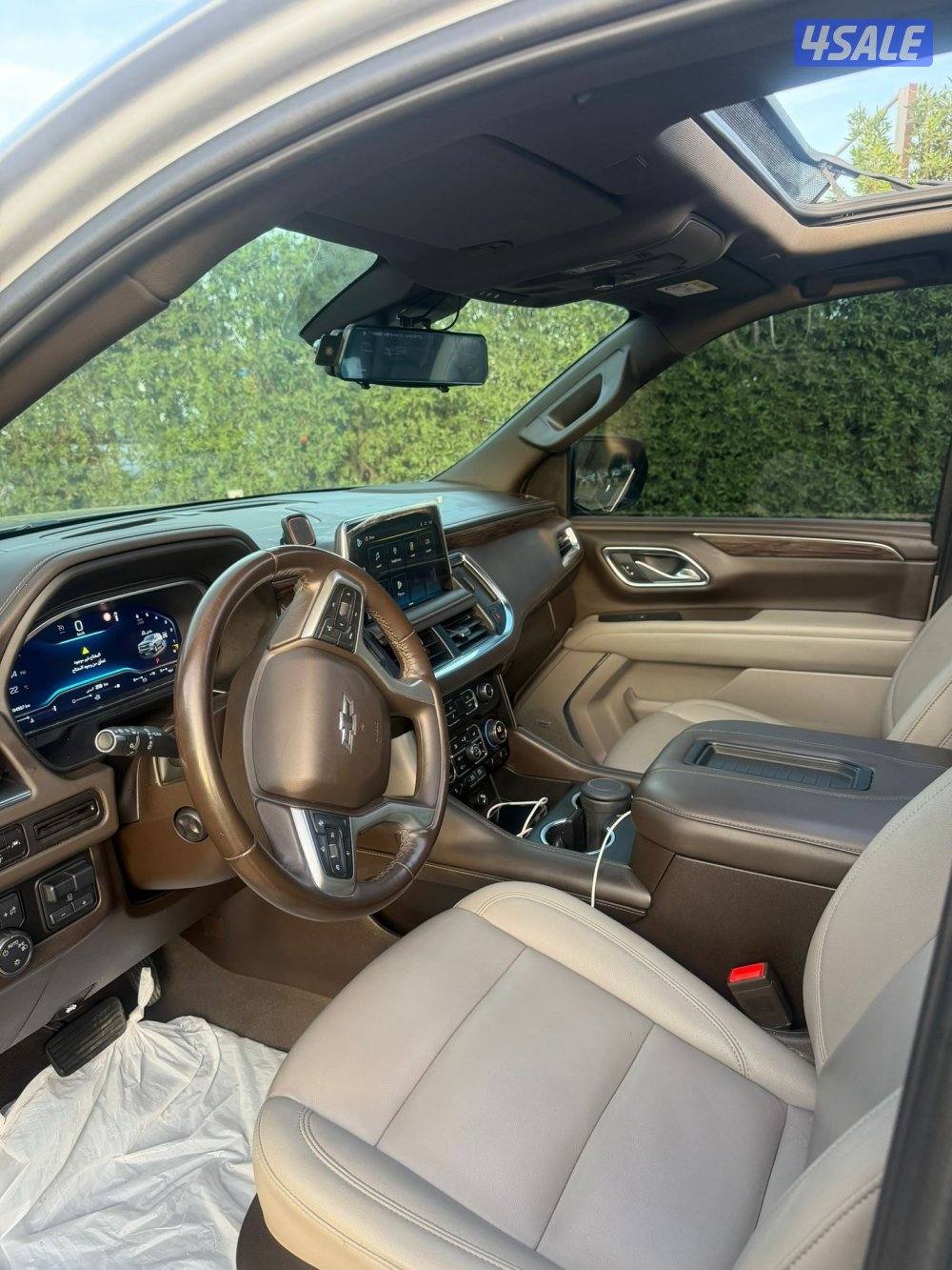 تاهو Z71 الغانم دبل جير 2023 بحاله الوكاله  عداد 104 الف8