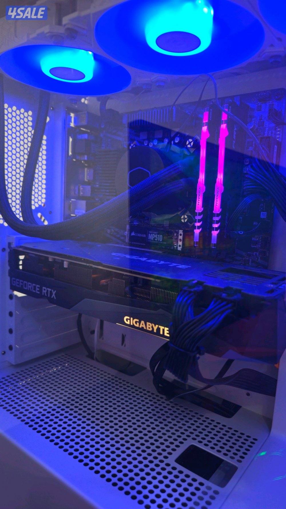 بي سي قيمنق قوي للبيع + كامل أغراضه 
للبيع جهاز PC نظيف2