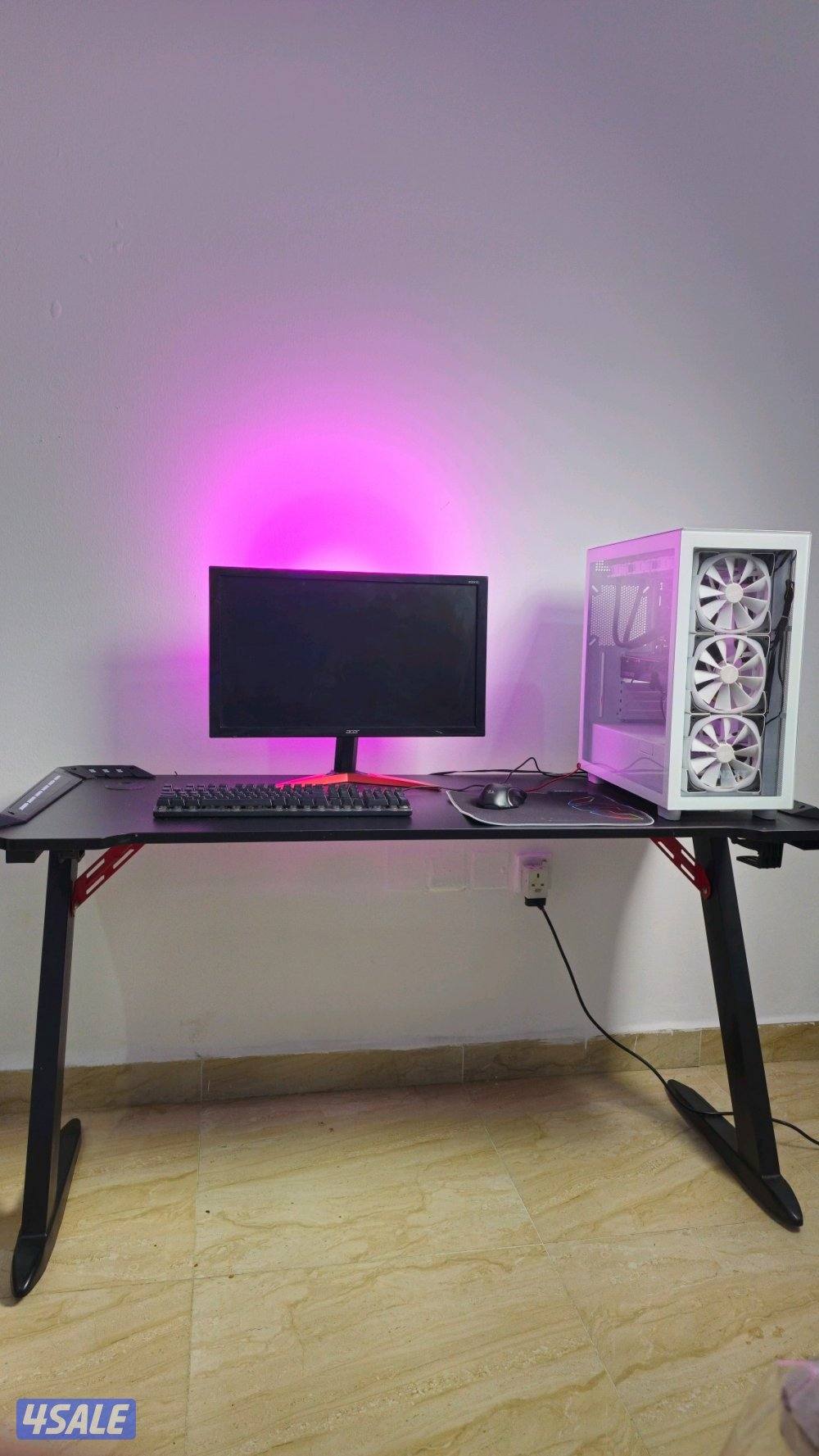 بي سي قيمنق قوي للبيع + كامل أغراضه 
للبيع جهاز PC نظيف6