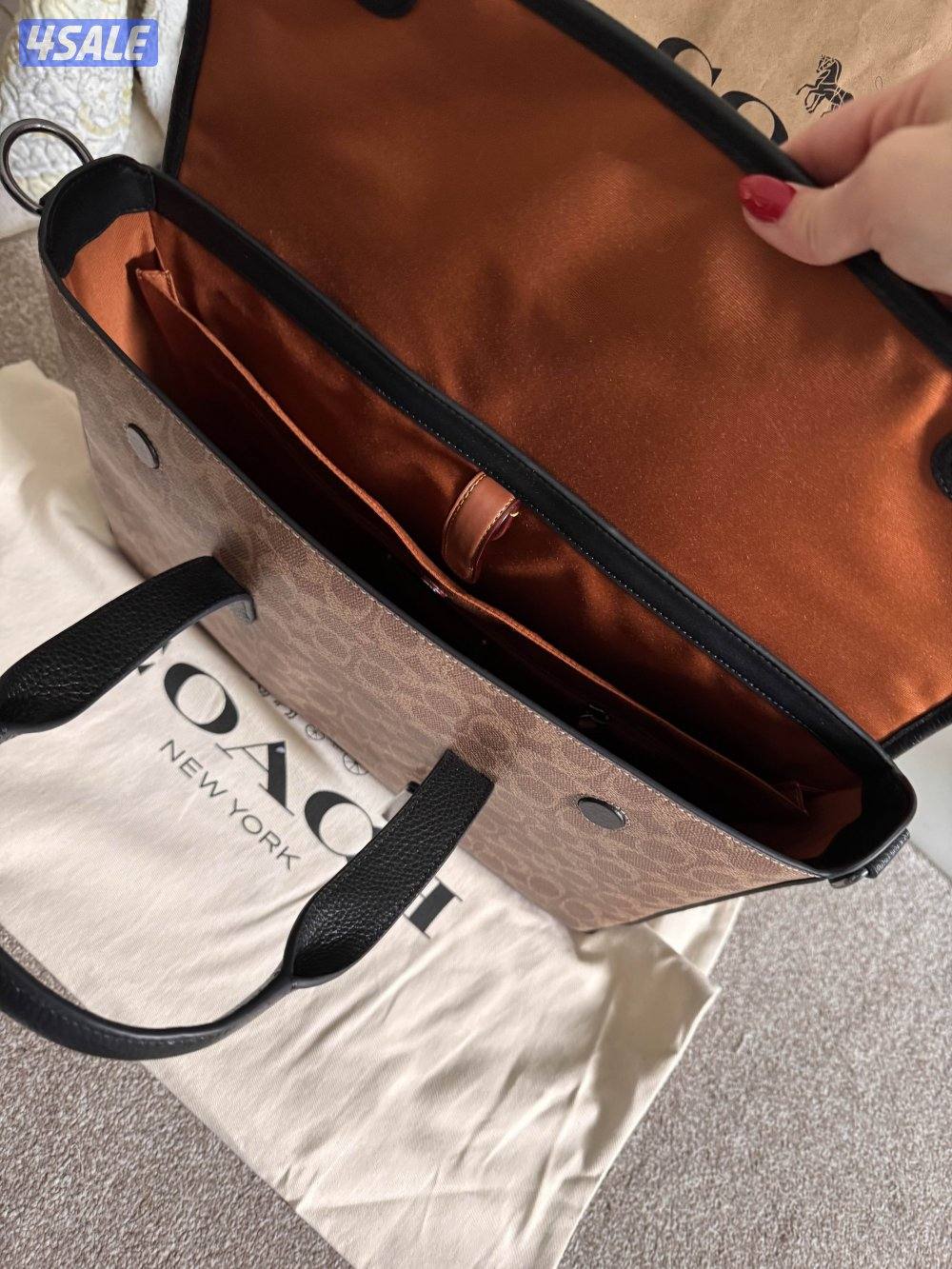 バッグ COACH 2way leather briefcase business A4 1778859968564017560.jpg